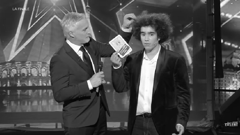 Intervention de David Ginola pour France Got talent ©TF1