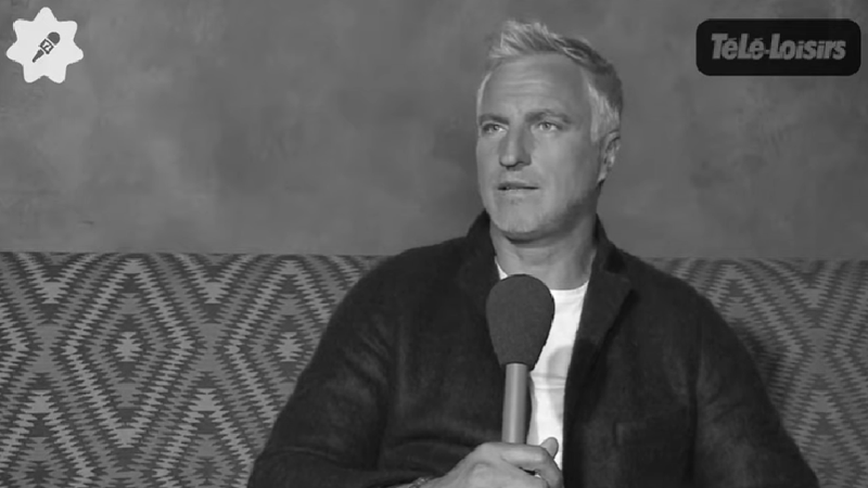 Intervention de David Ginola pour Télé Loisirs ©Téléloisirs