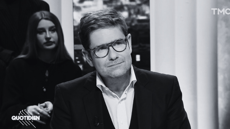 Gérald KIERZEK présent sur le plateau de Quotidien ©TMC