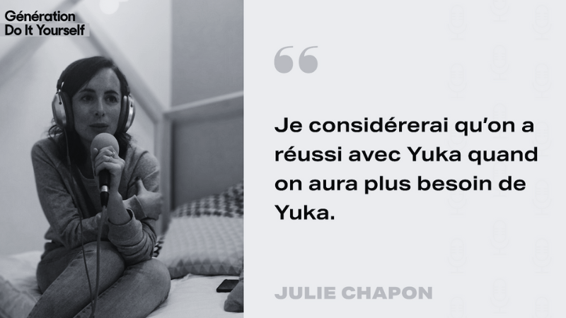 Interview de Julie CHAPON pour un podcast ©GDIY