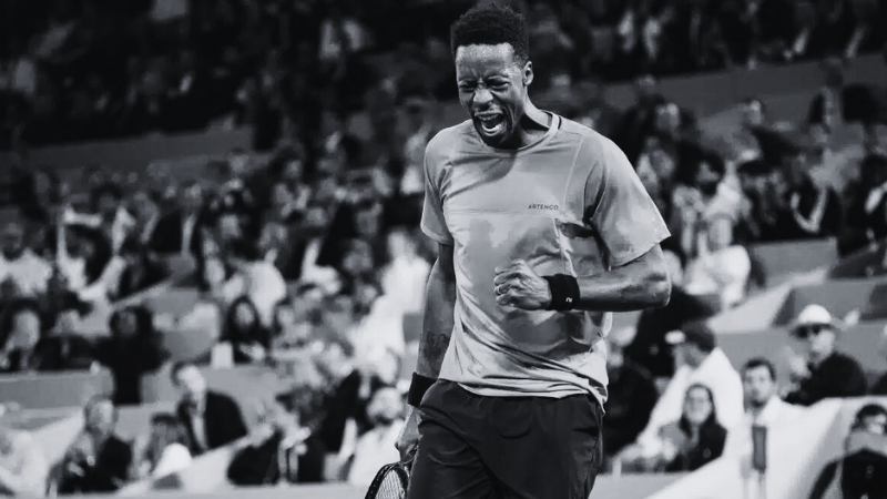 Participation de Gaël MONFILS au Tournoi de Roland Garros ©Icon Sport