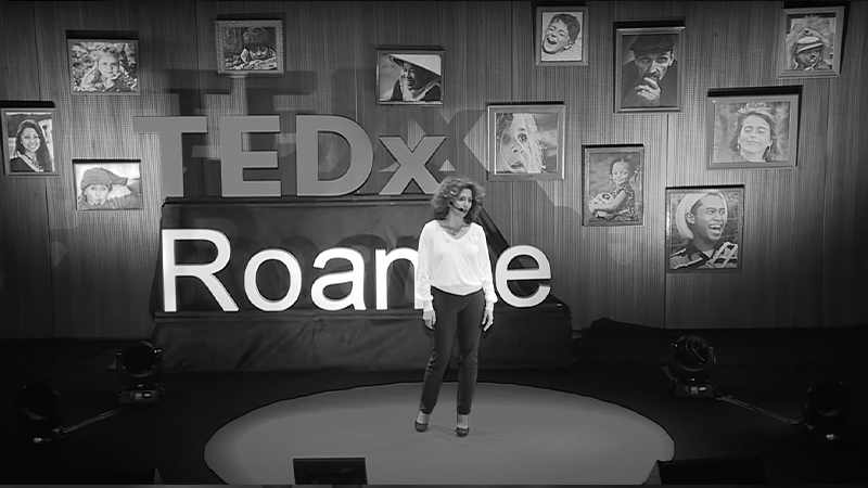 Intervention de Sandra GEIGER-JACOB pour TED Roanne ©TED