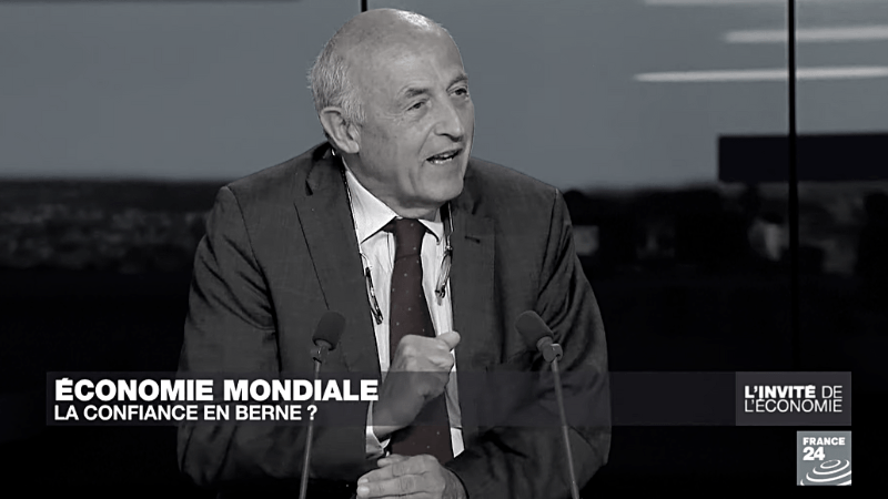Intervention de Jean-Hervé LORENZI sur le plateau de France 24 ©France24