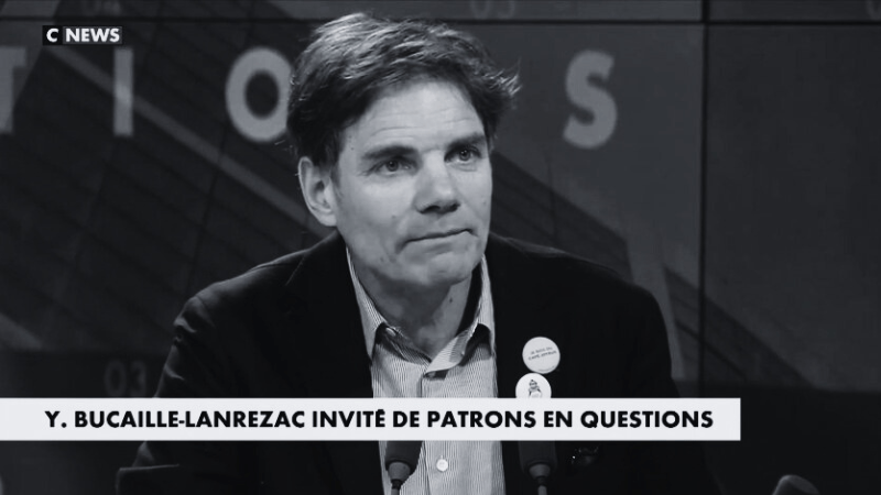 Intervention de Yann BUCAILLE-LANREZAC à la télévision ©CNEWS
