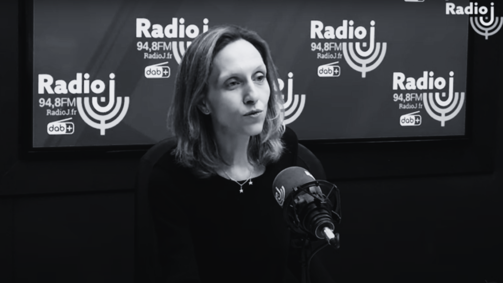 Invitation de Morgane SOULIER sur un plateau de radio ©Radio J