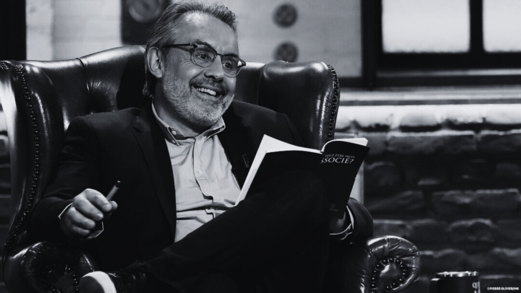 Jean-Pierre NADIR sur le plateau de Qui veut être mon associé ©M6