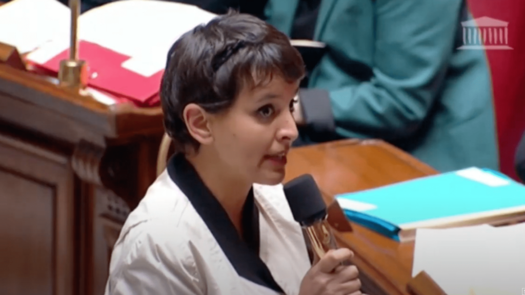 Najat VALLAUD-BELKACEM prend la parole à l’Assemblée Nationale ©Le Monde