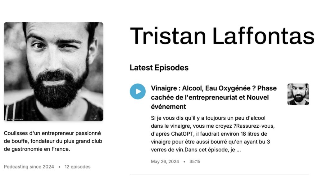 Création de son propre podcast ©Tristan LAFFONTAS