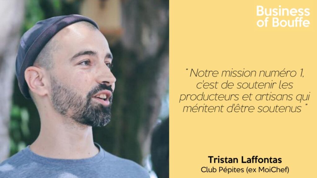 Participation de Tristan LAFFONTAS à un podcast ©Business of Bouffe