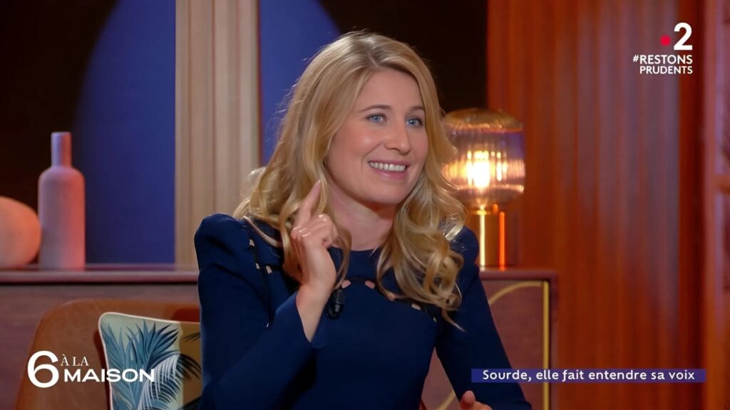 Participation de Virginie DELALANDE à l'émission 6 à la maison ©France 2