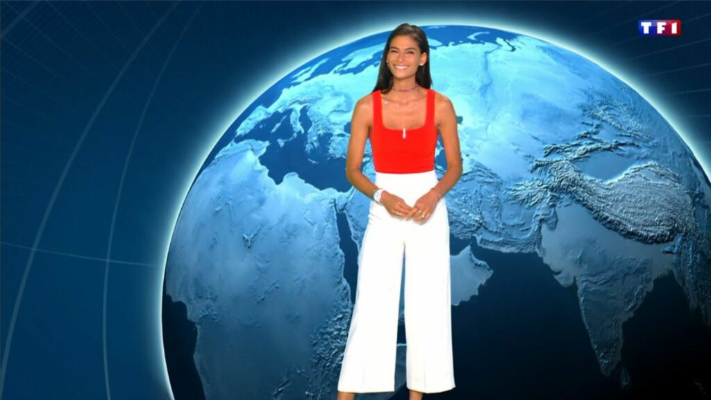 Présentation de la météo par Tatiana SILVA ©TF1