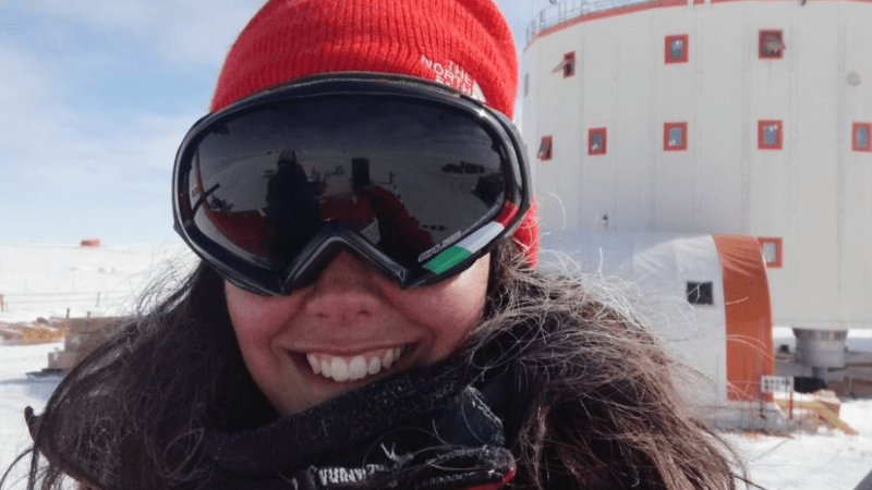 Intervention de Camille BRÉANT sur sa vie à la station Concordia en Antarctique